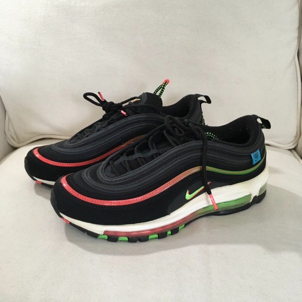Nike Men's Air Max 97 "Worldwide" Sneaker - Picture 1 of 7